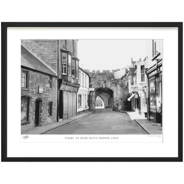 'Tenby, Ye Olde Gifte Shoppe C1965' by Francis Frith - Picture Frame Photograph Print on Paper The Francis Frith Collection Size: 60cm H x 80cm W x 2. on Productcaster.