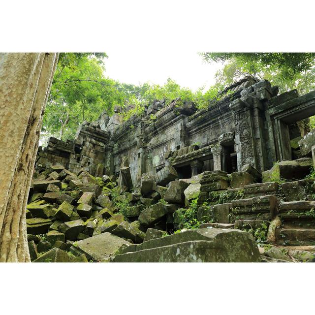 Koh Ker Ruins, Cambodia by Livcool - Wrapped Canvas Print Rosalind Wheeler Size: 20cm H x 30cm W x 3.8cm D on Productcaster.