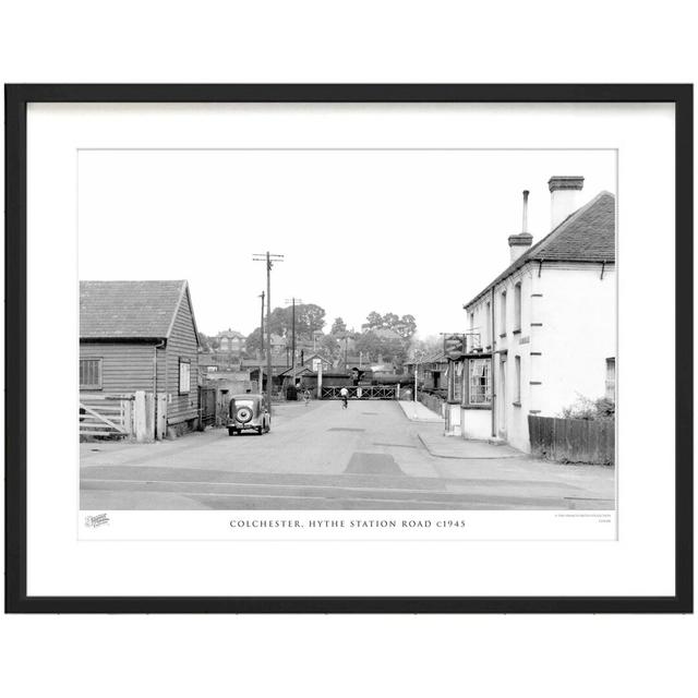 'Colchester, Hythe Station Road C1945' by Francis Frith - Picture Frame Photograph Print on Paper The Francis Frith Collection Size: 28cm H x 36cm W x on Productcaster.