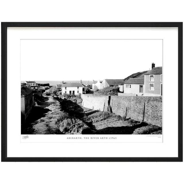 Aberarth, The River Arth C1965 by Francis Frith - Single Picture Frame Print The Francis Frith Collection Size: 28cm H x 36cm W x 2.3cm D on Productcaster.