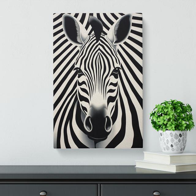 Badger Op - Art Prints 17 Stories Size: 60cm H x 40cm W x 3cm D on Productcaster.