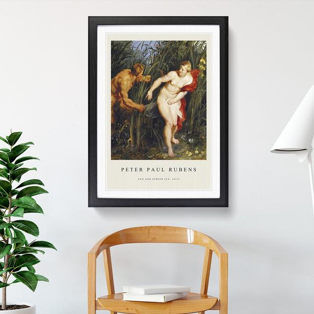 Sensation and Sensuality by Peter Paul Rubens - Picture Frame Painting East Urban Home Frame Option: Black, Size: 48cm H x 36cm W x 2cm D on Productcaster.