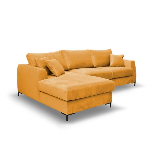 Ecksofa Inwood Fairmont Park Polsterfarbe: 100 % Polyester in Orange, Orientierung: Rechte Seite on Productcaster.