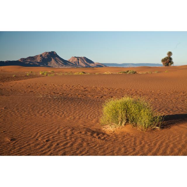 Edje Of The Desert - Wrapped Canvas Print Gracie Oaks Size: 61cm H x 91cm W x 3.8cm D on Productcaster.