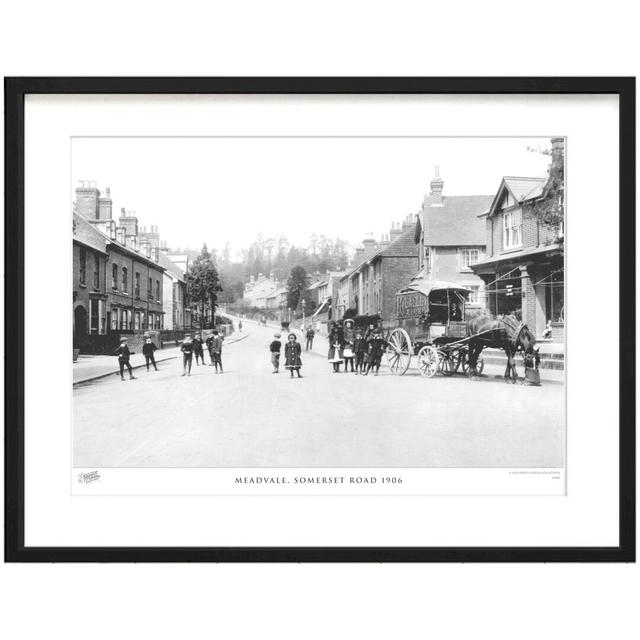 'Meadvale, Somerset Road 1906' by Francis Frith - Picture Frame Photograph Print on Paper The Francis Frith Collection Size: 60cm H x 80cm W x 2.3cm D on Productcaster.