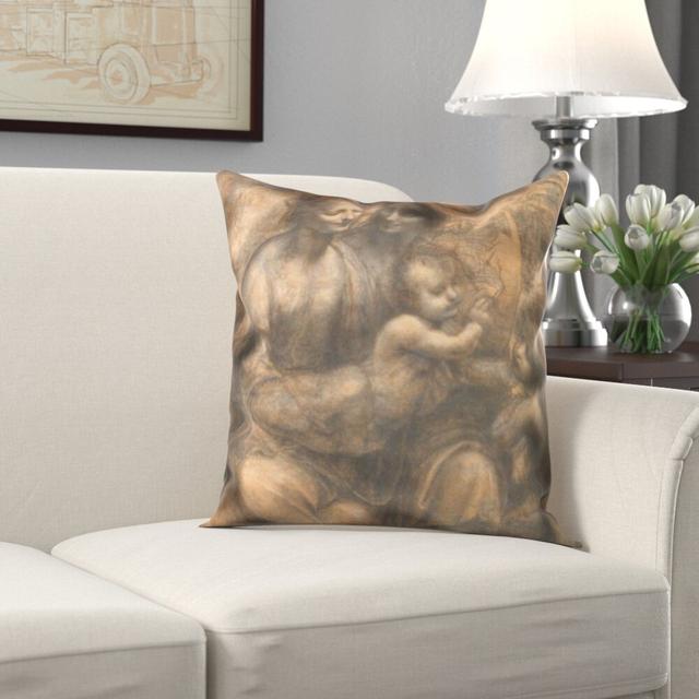 The Burlington House Cartoon - Leonardo da Vinci - National Gallery Cushion National Gallery on Productcaster.