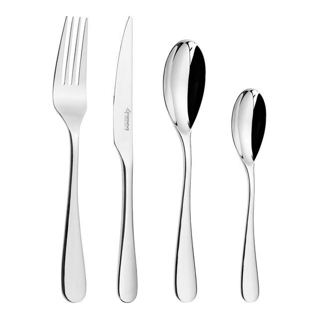 Rivers Collection Sheaf, 24 Piece Cutlery Set for 6 People, 18/10 Stainless Steel, 3.5mm Gauge Grunwerg on Productcaster.