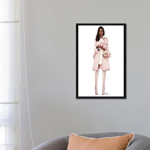 Pink Love by Style Of Brush - Gallery-Wrapped Canvas Giclée on Canvas Canora Grey Format: Black Framed, Size: 66.04cm H x 45.72cm W x 3.81cm D on Productcaster.