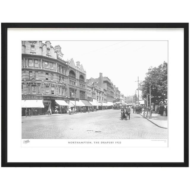 Northampton, The Drapery 1922 - Single Picture Frame Print The Francis Frith Collection Size: 28cm H x 36cm W x 2.3cm D on Productcaster.