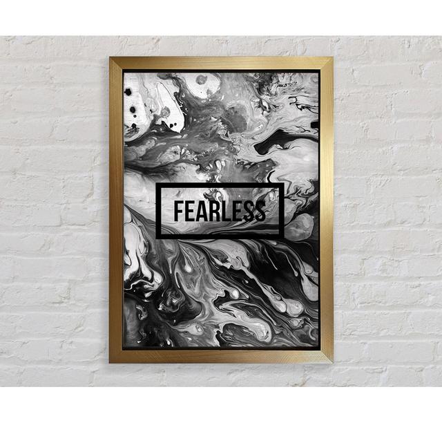 Fearless - Single Picture Frame Art Prints Bright Star Size: 59.7cm H x 42cm W x 3.4cm D on Productcaster.