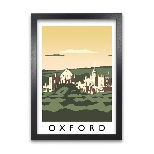 Oxford by Richard O'Neill - Single Picture Frame Print 17 Stories Frame Options: Black, Size: 42 cm H x 297 cm W on Productcaster.