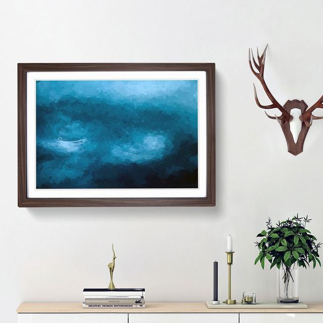 Moody Skies - Picture Frame Graphic Art Print East Urban Home Frame Option: Walnut Framed, Size: 36cm H x 48cm W x 2cm D on Productcaster.