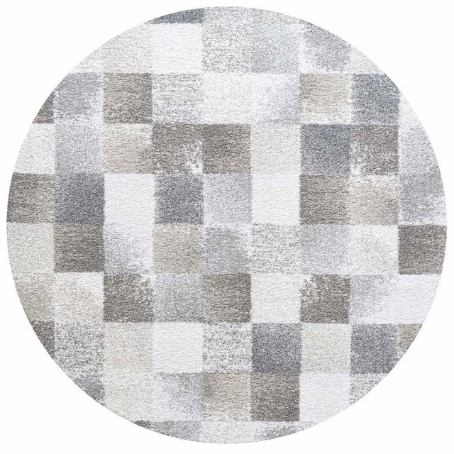 Springer Power Loom Beige Rug Corrigan Studio Rug Size: Round 120cm on Productcaster.