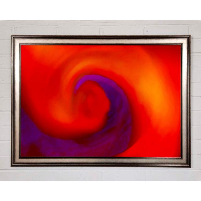 Whirlwind of Colours - Single Picture Frame Art Prints Ivy Bronx Size: 84.1cm H x 118.9cm W on Productcaster.