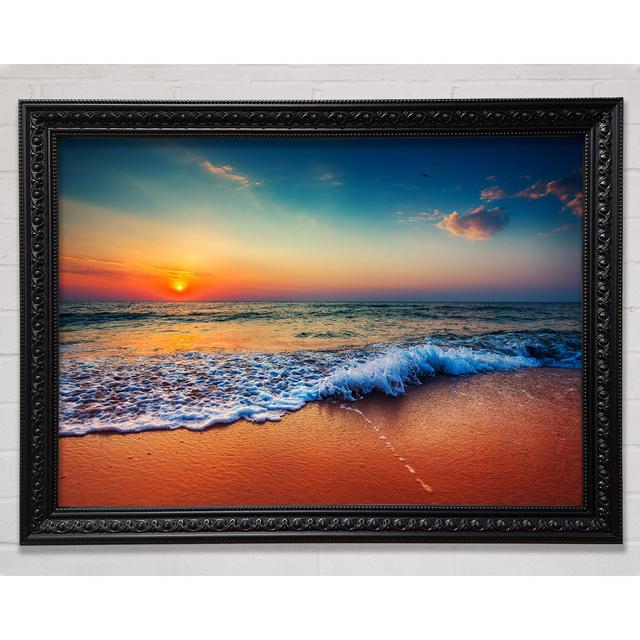 Ocean Movement Framed Print Bright Star Size: 100cm H x 141.4cm W on Productcaster.