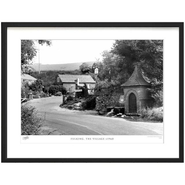 'Fulking, the Village C1960' by Francis Frith - Picture Frame Photograph Print on Paper The Francis Frith Collection Size: 60cm H x 80cm W x 2.3cm D on Productcaster.