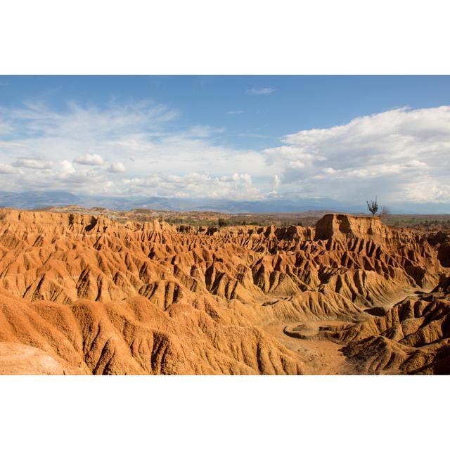 Tatacoa Desert In Colombia by Rasmus Lawall - Wrapped Canvas Print Natur Pur Size: 81cm H x 122cm W on Productcaster.