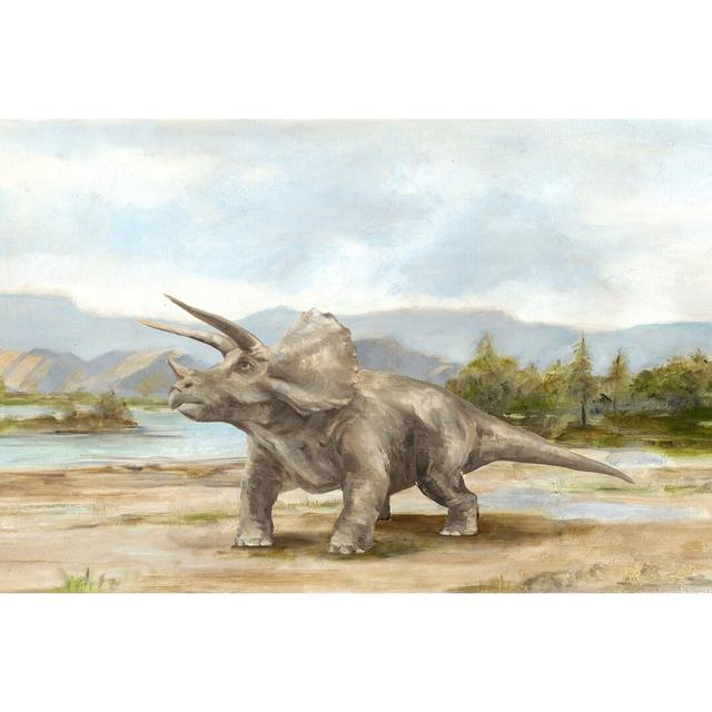 Dinosaur Illustration II Maturi Size: 61cm H x 91cm W on Productcaster.