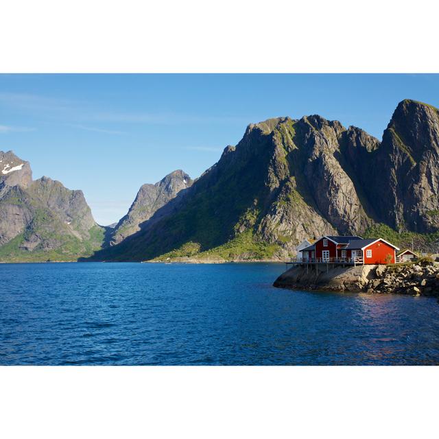 House By Fjord by Harvepino - Wrapped Canvas Photograph Alpen Home Size: 81cm H x 122cm W on Productcaster.