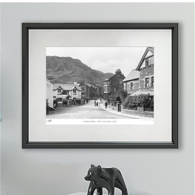 Coniston, The Village 1912 by Francis Frith - Single Picture Frame Print The Francis Frith Collection Size: 45cm H x 60cm W x 2.3cm D on Productcaster.