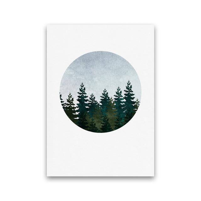 Evergreen - Print Alpen Home Frame Option: No Framed, Size: 59.4cm H x 42cm W x 4cm D on Productcaster.