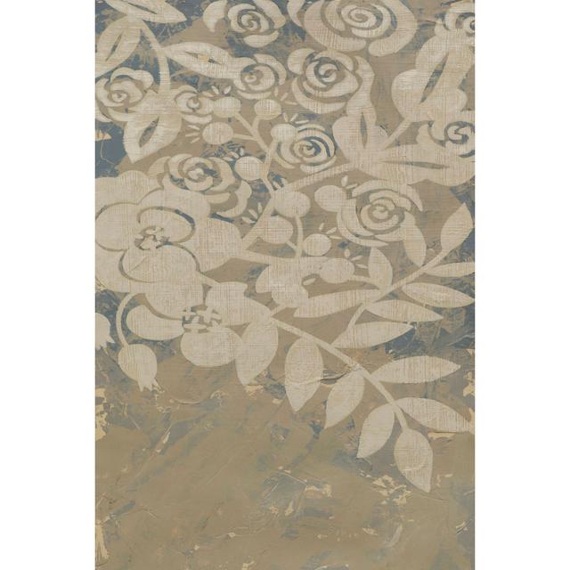 Linen Chintz I by Chariklia Zarris - Wrapped Canvas Art Prints Rosalind Wheeler Size: 30cm H x 20cm W on Productcaster.