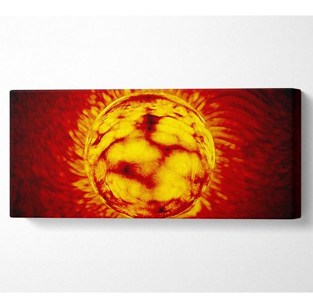 Sun Worshiper - Wrapped Canvas Panoramic Art Prints Ebern Designs Size: 50.8cm H x 121.9cm W x 10cm D on Productcaster.