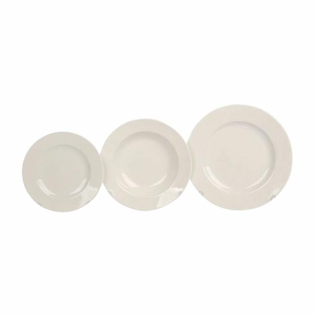 Kutlay 18 Piece Dinnerware Set, Service for 6 Ebern Designs on Productcaster.