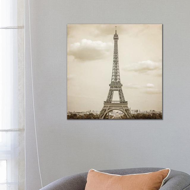 Streets of Paris 2 by Kimberly Allen - Wrapped Canvas Art Prints Latitude Run Size: 66.04cm H x 66.04cm W x 1.905cm D on Productcaster.