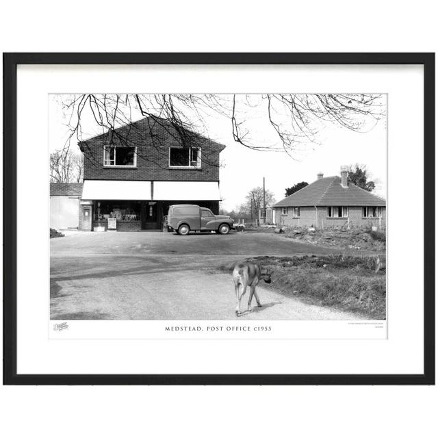 'Medstead, Post Office C1955' by Francis Frith - Picture Frame Photograph Print on Paper The Francis Frith Collection Size: 60cm H x 80cm W x 2.3cm D on Productcaster.