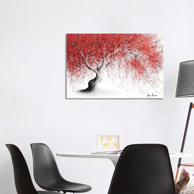 Strawberry Fall Tree by Ashvin Harrison - Wrapped Canvas Graphic Art ClassicLiving Size: 66.04cm H x 101.6cm W x 1.91cm D on Productcaster.