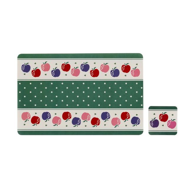 Hayfield Cork Polka Dots Rectangle Placemat (Set of 8) Brambly Cottage on Productcaster.