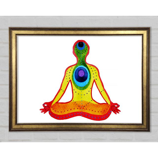 Chakra Meditation Colours 5 - Print Bloomsbury Market Size: 21cm H x 29.7cm W x 1.5cm D on Productcaster.