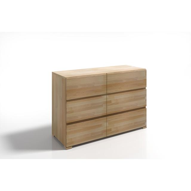 Vick 6 Drawer Chest Natur Pur on Productcaster.