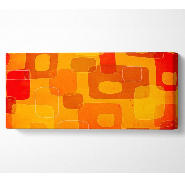 Burst of Colour - Wrapped Canvas Art Prints Ivy Bronx Size: 71cm H x 162.5cm W on Productcaster.