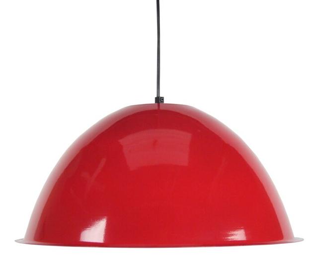 Dianna 1 - Light Dome Pendant George Oliver Shade Colour: Red on Productcaster.