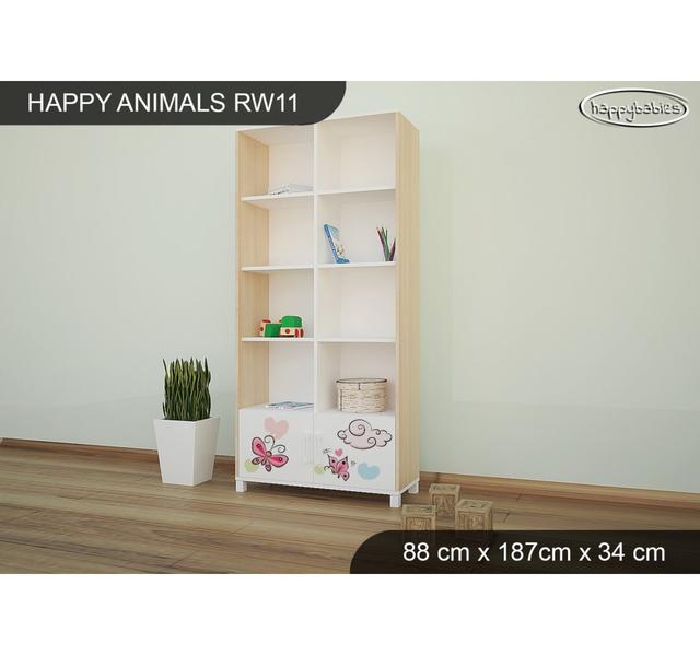 187cm H X 88cm W Chip Resistant Animals Kids Cube Happy Babies Colour: Bright Pear Tree on Productcaster.