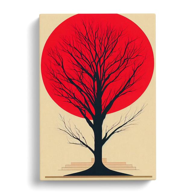 Apple Tree Vol.2 - Wrapped Canvas Graphic Art Marlow Home Co. Size: 76cm H x 50cm W x 3cm D on Productcaster.