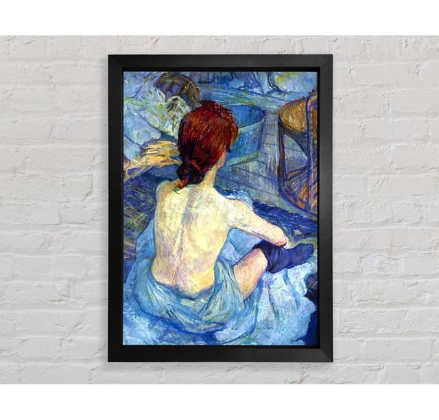 Rousse die Toilette von Henri de Toulouse-Lautrec - Einzelne Bilderrahmen Kunstdrucke Bright Star Größe: 141,4 cm H x 100 cm B x 3,4 cm T on Productcaster.