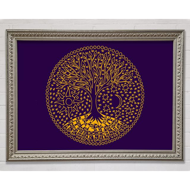 The Tree Of Life Emblem - Single Picture Frame Art Prints Bright Star Size: 42cm H x 59.7cm W on Productcaster.