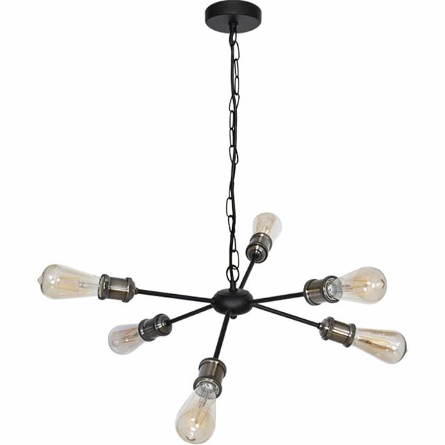 Wanda 6-Light Sputnik Chandelier Borough Wharf on Productcaster.