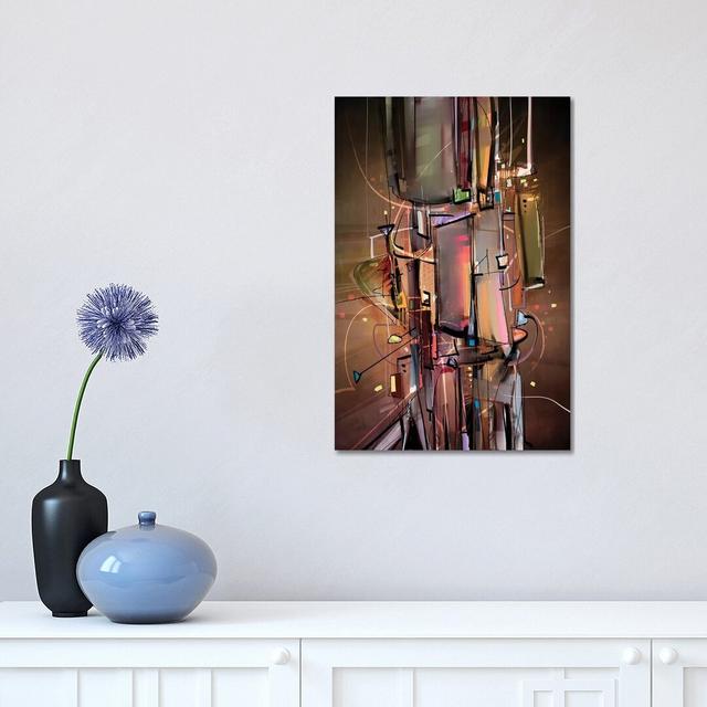 Armour I by Guillermo Arismendi - Wrapped Canvas Print Metro Lane Size: 45.72cm H x 30.48cm W x 1.91cm D on Productcaster.