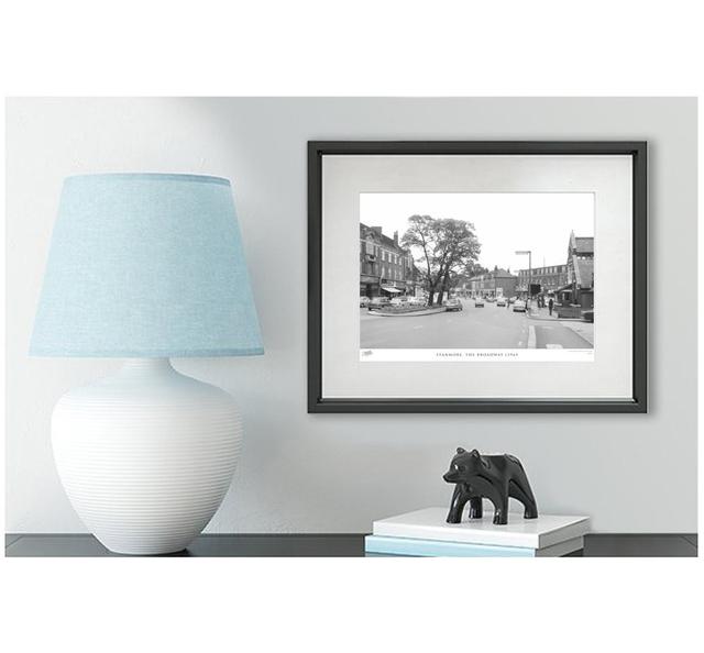 'Stanmore, the Broadway C1965' by Francis Frith - Picture Frame Photograph Print on Paper The Francis Frith Collection Size: 45cm H x 60cm W on Productcaster.