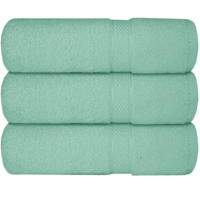 Fillbert 3 Piece Bath Towel Same-Size Bale (Set of 3) 17 Stories Colour: Seafoam on Productcaster.