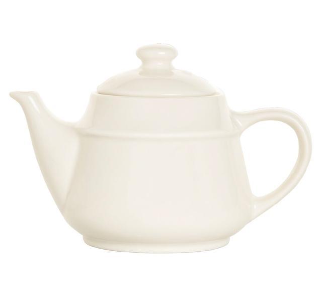 Bernard 0.5L Porcelain Teapot (Set of 6) ClassicLiving Colour: Cream on Productcaster.