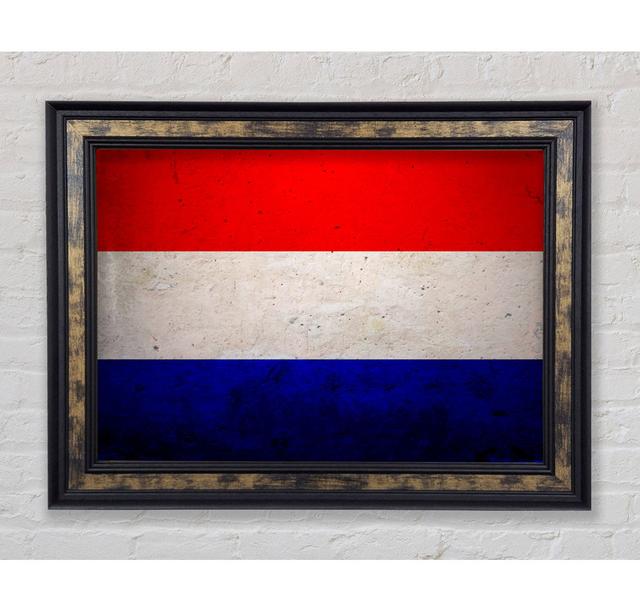 Flagge der Niederlande - Einzelner Bilderrahmen Kunstdrucke Bright Star Größe: 84,1 cm H x 142,2 cm B on Productcaster.