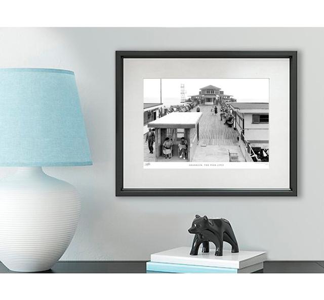 Shanklin, The Pier C1955 - Single Picture Frame Print The Francis Frith Collection Size: 60cm H x 80cm W x 2.3cm D on Productcaster.