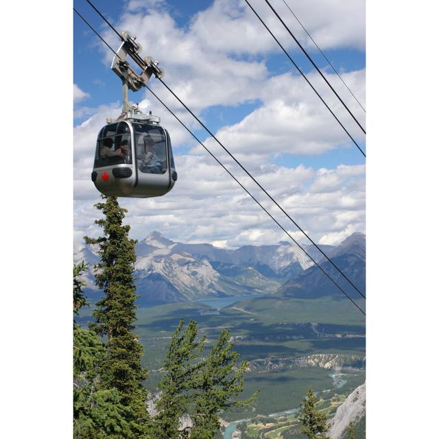 Bucher Canadian Rockies, Bow Valley - Wrapped Canvas Print Alpen Home Size: 122cm H x 81cm W x 3.8cm D on Productcaster.