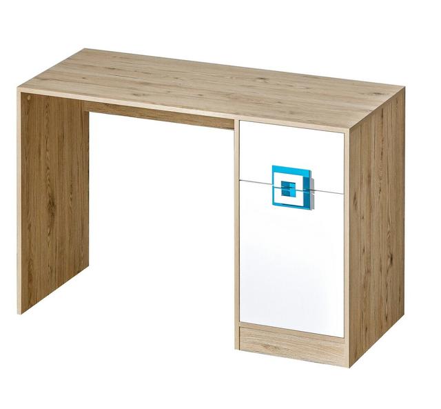 Manfredi Writing Desk Isabelle & Max Colour: Turquoise on Productcaster.