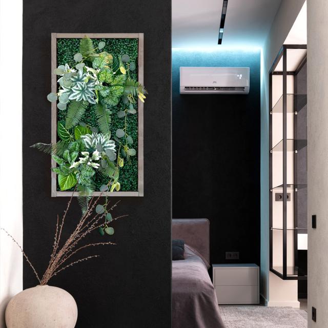 106cm Faux Flowering Plant The Seasonal Aisle Colour: Green/Grey on Productcaster.